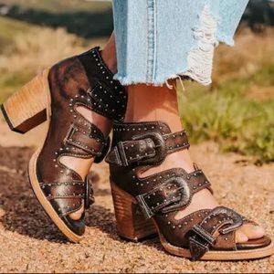 Freebird by Steven Violet Heeled Sandals